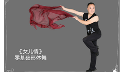 李超广场舞女儿情-零基础形体舞正背面演示附教学