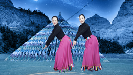 林州芳心广场舞次真拉姆-优美大气藏族舞附教学