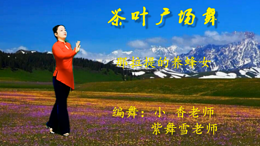 茶叶广场舞那拉提的养蜂女-小香原创简化版正背面附紫舞雪口令