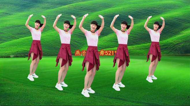 5211燕子广场舞活力中国-祝大家欢欢喜喜过佳节