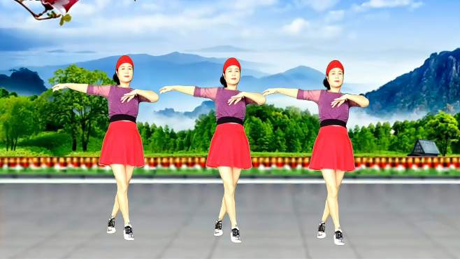 玫瑰怡林广场舞梦中的女孩-醉人旋律，优美大方好看
