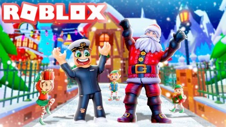 ROBLOX圣诞老人被冰冻住了紧急救援出动-《面面解说Roblox》