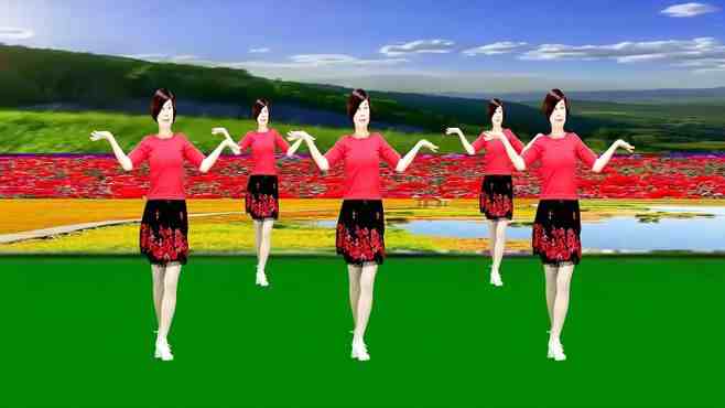广州红色枫叶广场舞美观-零基础16步歌醉舞美简单易学好看